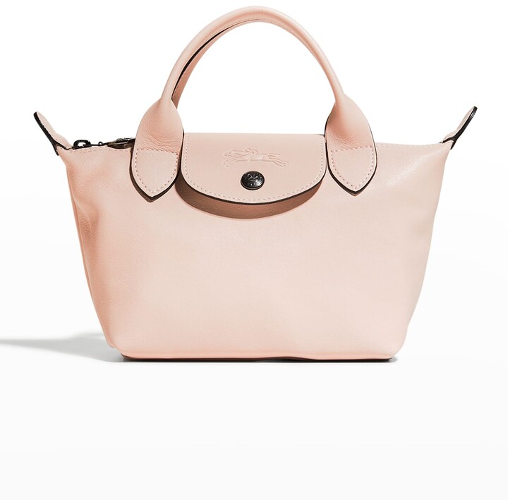 Longchamp Le Pliage Cuir XS Leather Handbag with Strap ShopStyle