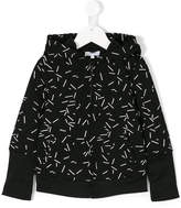 Thumbnail for your product : DKNY hooded print jacket