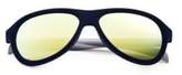 Thumbnail for your product : Italia Independent Velvet Aviator Sunglasses