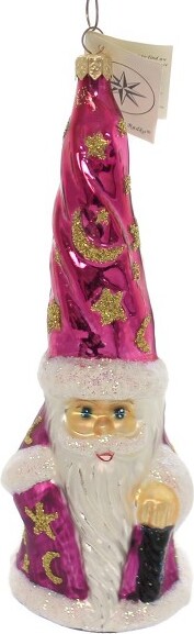 Christopher Radko ChristopherRadko8.5InchMagicMunchkinSbkChristmasTreeOrnament,OrnamentChristmasMoonWizard(1PC)