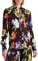 Hailey Floral Cady Shirt
