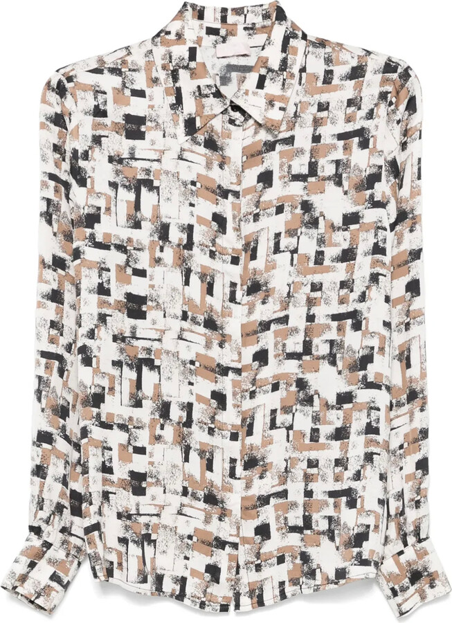 Liu Jo Geometric-Print Shirt