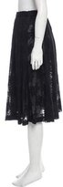 Thumbnail for your product : Comme des Garcons Knee-Length Wool Skirt