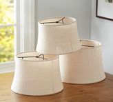 Thumbnail for your product : Pottery Barn Burlap Sheer Tapered Drum L Shade