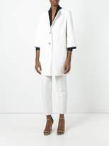 Thumbnail for your product : Ermanno Scervino three-quarters sleeve coat