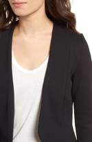 Thumbnail for your product : Amour Vert Shely Collarless Ponte Blazer