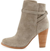 Thumbnail for your product : Joie Rigby Suede Crisscross Ankle Bootie, Fog