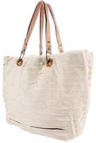 Thumbnail for your product : Lanvin Grosgrain-Trimmed Tote