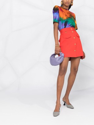 Givenchy buttoned A-line mini skirt