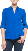 Thumbnail for your product : Diane von Furstenberg Solid Lorelei Two Blouse