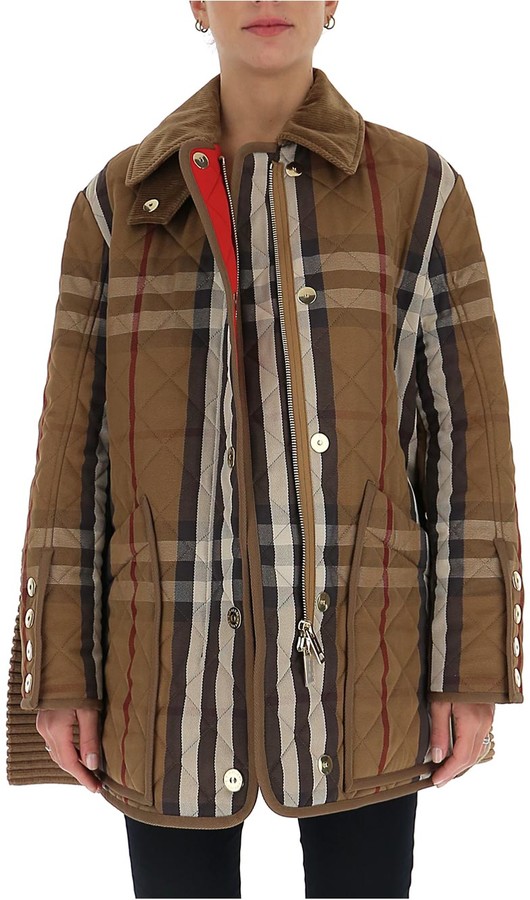 burberry dranefeld quilted jacket