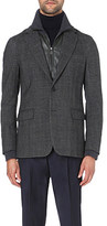 Thumbnail for your product : Façonnable Aspen leather-insert blazer