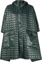 Thumbnail for your product : Mulberry Quilted Hooded Cape Jacket