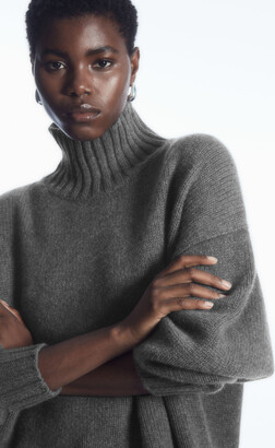 COS Chunky Pure Cashmere Turtleneck Sweater - ShopStyle