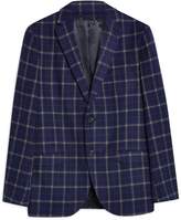 Thumbnail for your product : Topman Tailored Fit Check Suit Jacket