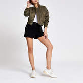 Thumbnail for your product : River Island Black utility shorts