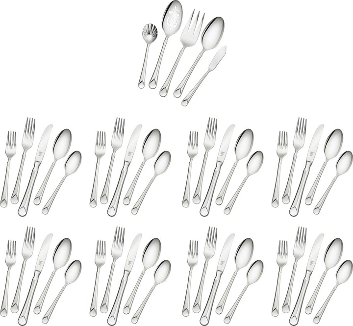 Zwilling J.a. Henckels Twin Brand Provence 18/10 Stainless Steel 45-Pc. Flatware Set