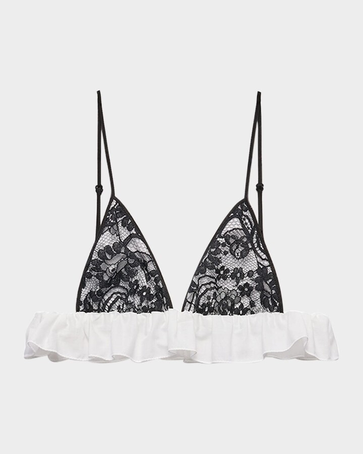 Ruffle Lace Bralette