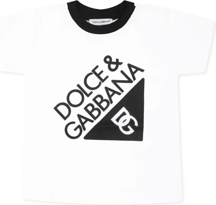 Dolce & Gabbana Children logo-print T-shirt