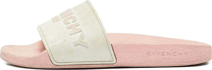 Farfetch Givenchy 3d Logo Slides Givenchy Slides Shop The Largest