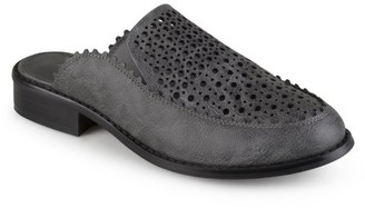 gray mule shoes