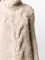 Thumbnail for your product : Snobby Sheep cashmere cable knit jumper