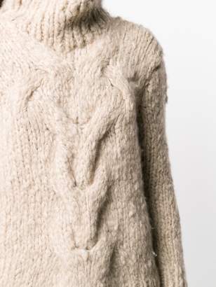 Snobby Sheep cashmere cable knit jumper