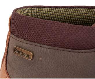 Barbour Nelson Leather Flexi Sole Chukka Boots Colour: BROWN, Size: UK