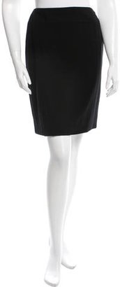 Chanel Wool Mini Skirt