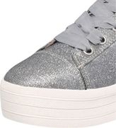 Thumbnail for your product : Carvela Lupo metallic flatform trainers