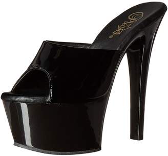 Pleaser USA Women's Asp601/b/m Platform Sandal Patent/Black