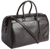 Thumbnail for your product : Saint Laurent dark brown leather convertible top handle duffel bag
