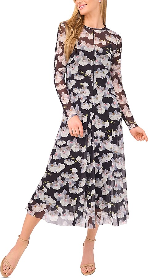 Ted Baker Orchidra Long Sleeve Dress