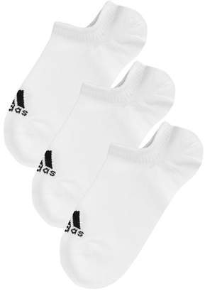 Next Mens adidas Adults Invisible Socks 3 Pack