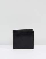 Thumbnail for your product : Abercrombie & Fitch 2 Fold Leather Wallet Change Pocket In Black
