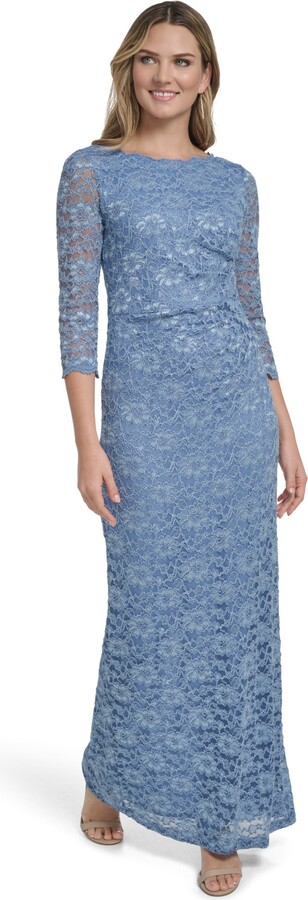 Jessica Howard Women's Boat Neck Sheath Dress