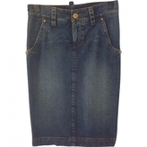 Thumbnail for your product : DSQUARED2 Blue Denim - Jeans Skirt