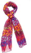 Thumbnail for your product : Violet Del Mar Colorful Leopard Scarf