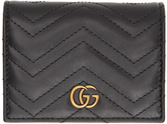 gg marmont small quilted leather wallet
