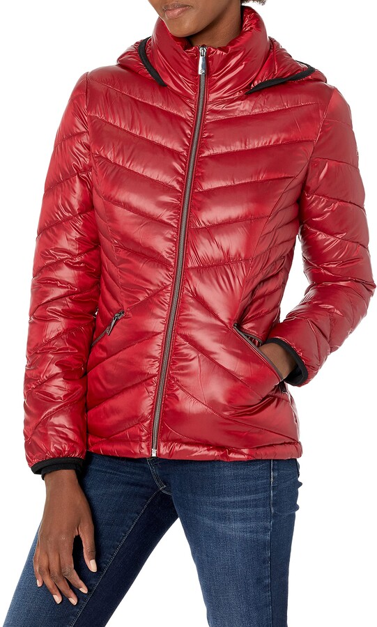 calvin klein packable anorak