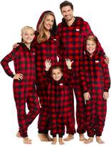 Thumbnail for your product : Buffalo David Bitton Sleep Nation Little Kid's Kid's Faux Fur-Lined Plaid Coveralls