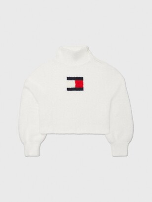 Tommy Hilfiger Crop Sweater | ShopStyle