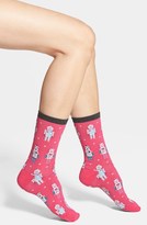 Thumbnail for your product : Hot Sox 'Robots' Crew Socks