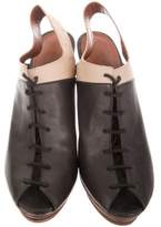 Thumbnail for your product : Rachel Comey Leather Peep-Toe Ankle Booties