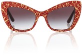 Thumbnail for your product : Dolce & Gabbana Devotion cat-eye sunglasses