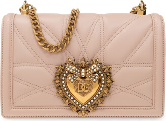 Dolce & Gabbana Welcome Graffiti Shoulder Bag - Pink Shoulder Bags, Handbags  - DAG279081