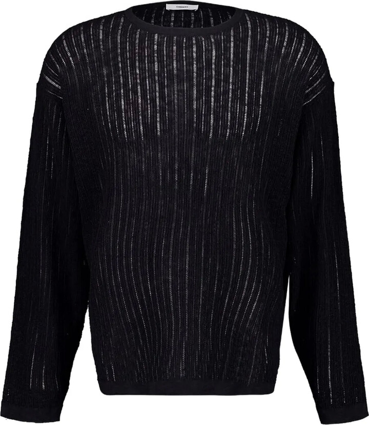COMMAS Pointelle Knit Sweater