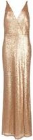 Thumbnail for your product : Marchesa Notte Bridal sequined V-neck bridesmaid dress