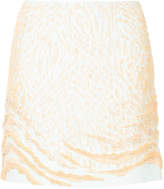 Roberto Cavalli patterned design short skirt