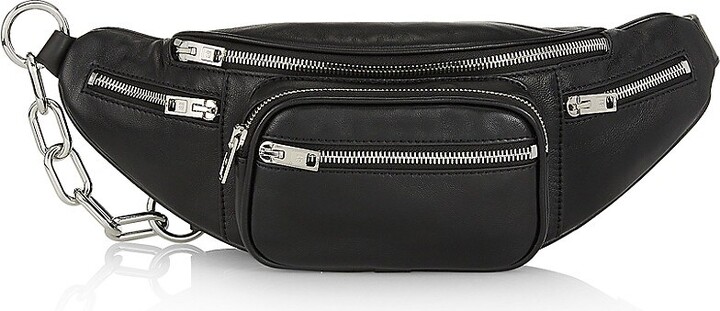 bemylv leather chain belt bag for women crossbody
